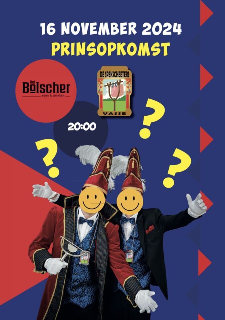 Raad de Prins 2024/25 CV de Spekscheeters